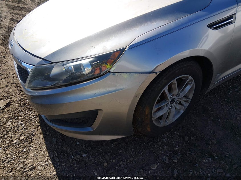 2011 Kia Optima VIN KNAGM4A72B5132816 IAAI salvage auction — FRONT END, Bill Of Sale (New York), sold $450 on 2026-07-14 (photo 6)
