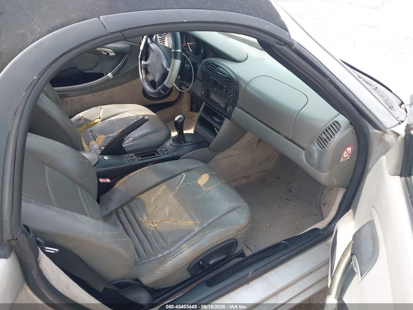 2000 Porsche Boxster VIN WP0CA2981YU624506 IAAI salvage auction — NORMAL WEAR, Clear (Virginia), sold $525 on 2026-07-28 (photo 5)