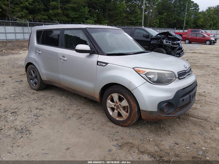 2017 Kia Soul VIN KNDJN2A28H7461158 IAAI salvage auction — NORMAL WEAR, Clear (Georgia), sold $925 on 2026-07-23 (photo 1)