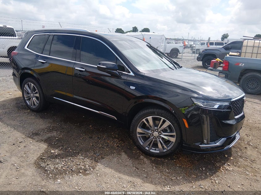 2025 Cadillac Xt6 VIN 1GYKPCRS5SZ116183 IAAI salvage auction — WATER/FLOOD, Salvage (Arkansas), sold $12,700 on 2026-07-30 (photo 1)