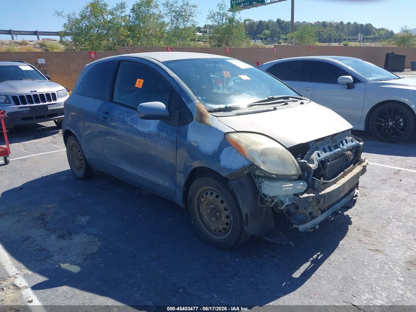 2008 Toyota Yaris VIN JTDJT903585194405 IAAI salvage auction — FRONT END, Salvage (California), sold $425 on 2026-07-15 (photo 1)