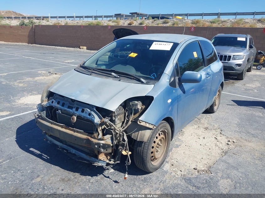2008 Toyota Yaris VIN JTDJT903585194405 IAAI salvage auction — FRONT END, Salvage (California), sold $425 on 2026-07-15 (photo 2)