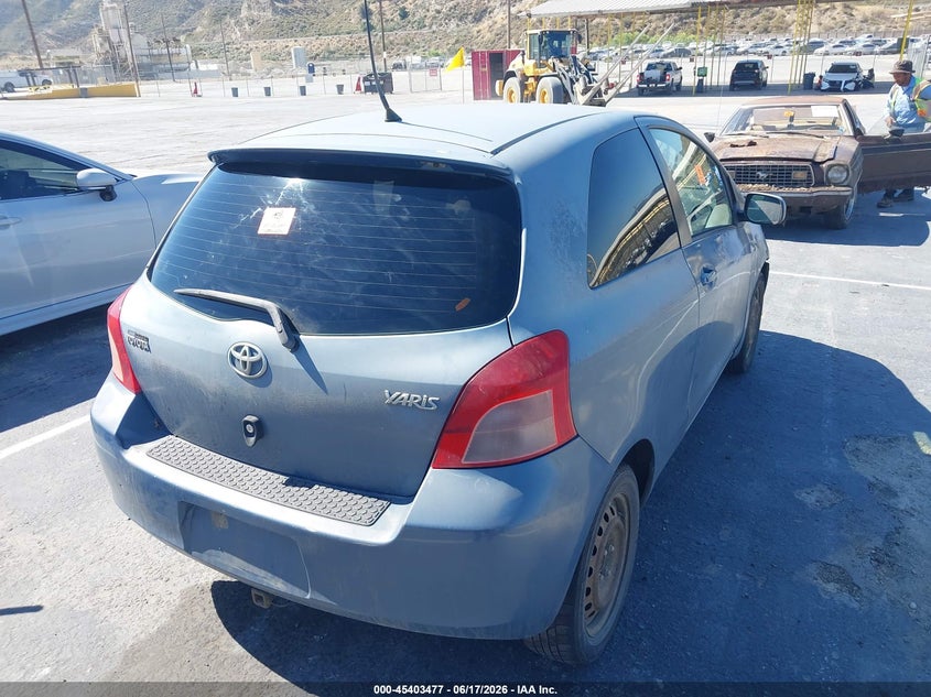 2008 Toyota Yaris VIN JTDJT903585194405 IAAI salvage auction — FRONT END, Salvage (California), sold $425 on 2026-07-15 (photo 4)