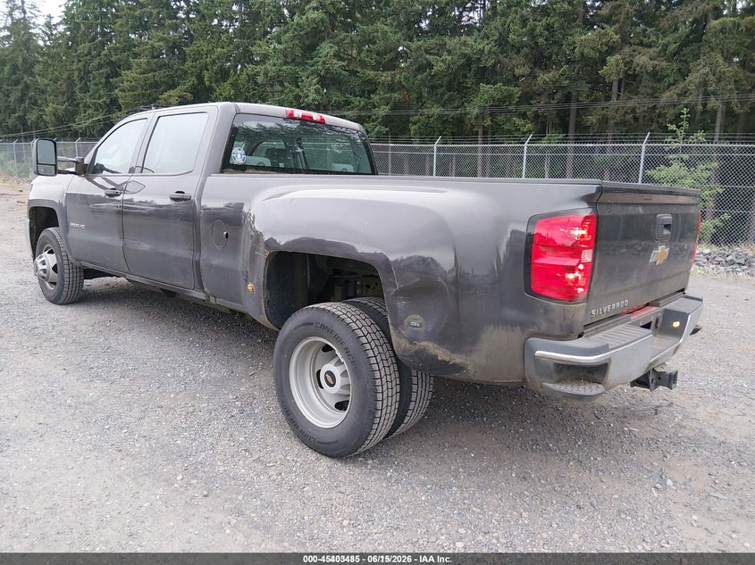 2016 Chevrolet Silverado VIN 1GC4CYCG2GF233224 IAAI salvage auction — NORMAL WEAR, Sf97 (Washington), sold $925 on 2026-07-29 (photo 3)