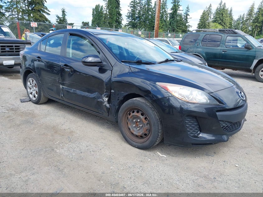 2013 Mazda 3 VIN JM1BL1TF5D1773858 IAAI salvage auction — SIDE, Salvage Title, sold $450 on 2026-07-09 (photo 1)