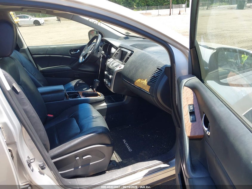 2011 Nissan Murano VIN JN8AZ1MW6BW176862 IAAI salvage auction — NORMAL WEAR, Clear (Virginia), sold $450 on 2026-07-15 (photo 5)