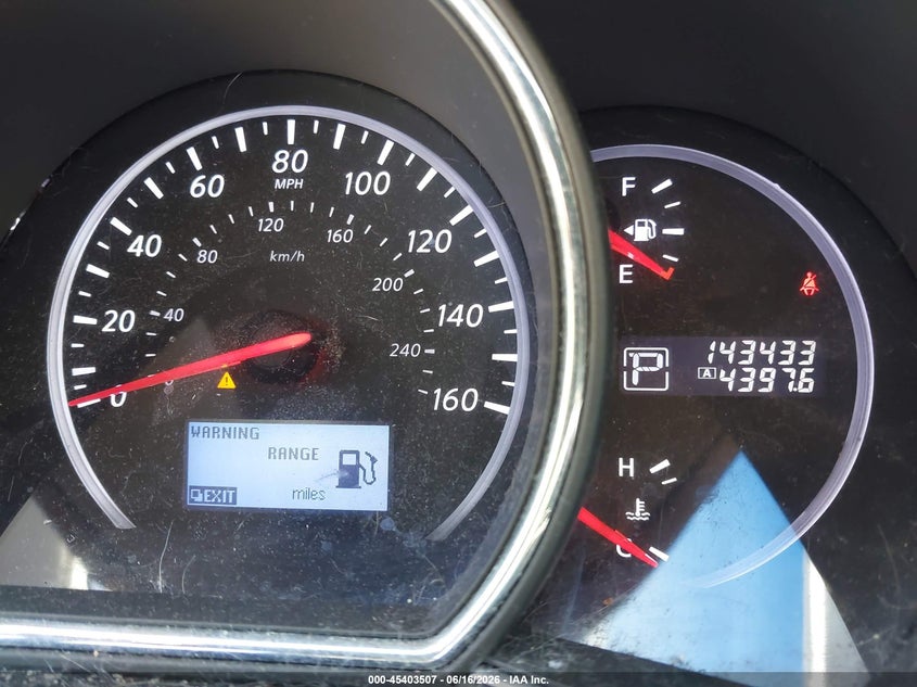 2011 Nissan Murano VIN JN8AZ1MW6BW176862 IAAI salvage auction — NORMAL WEAR, Clear (Virginia), sold $450 on 2026-07-15 (photo 7)