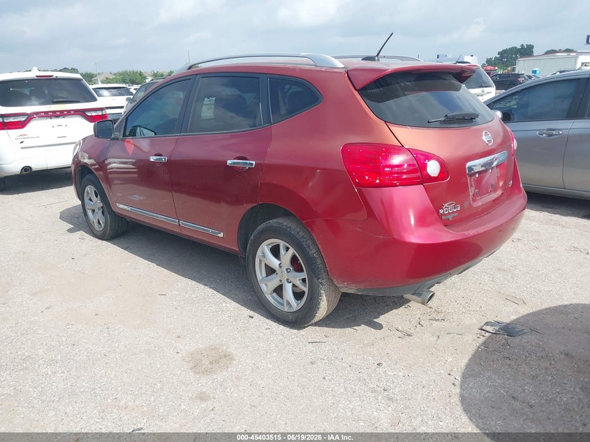 2011 Nissan Rogue VIN JN8AS5MT5BW167491 IAAI salvage auction — SIDE, Salvage (Texas), sold $325 on 2026-07-09 (photo 3)