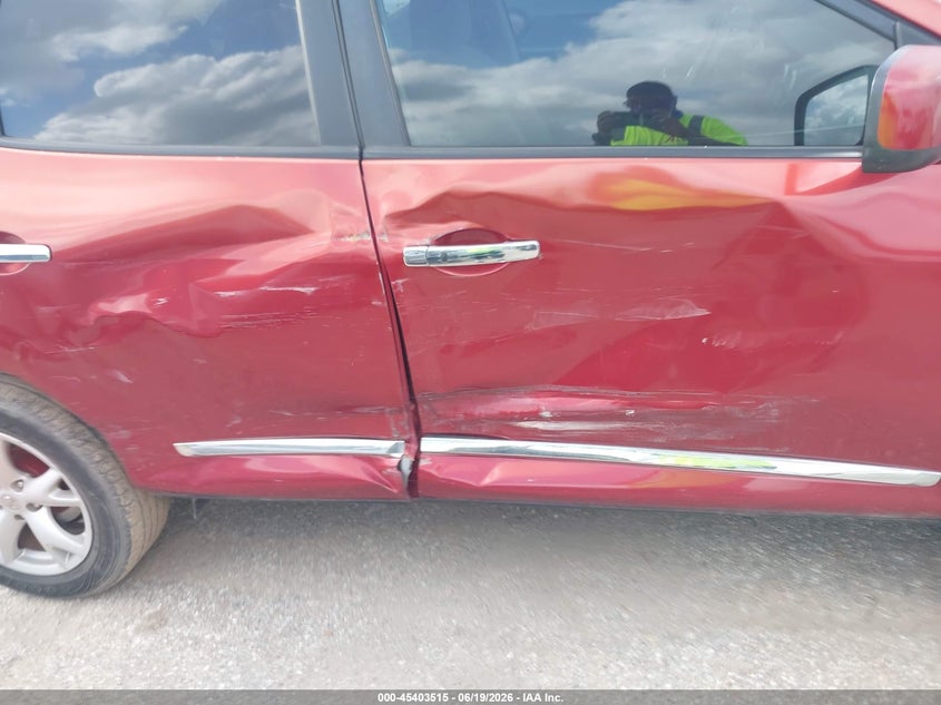 2011 Nissan Rogue VIN JN8AS5MT5BW167491 IAAI salvage auction — SIDE, Salvage (Texas), sold $325 on 2026-07-09 (photo 6)