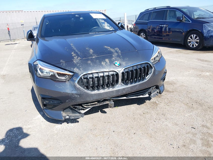 2021 BMW 2er VIN WBA53AK00M7H40676 IAAI salvage auction — FRONT END, Salvage Title, sold $3,800 on 2026-07-29 (photo 6)