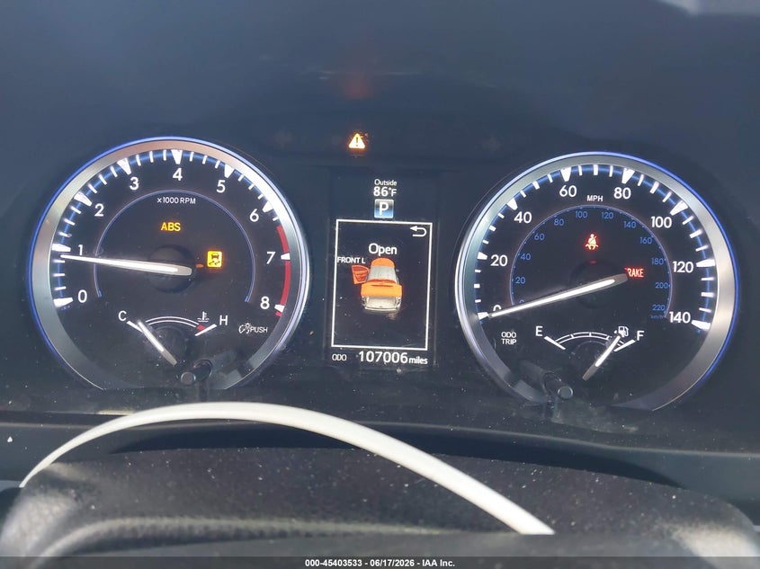 2016 Toyota Highlander VIN 5TDJKRFHXGS286026 IAAI salvage auction — SIDE, Salvage Title, sold $7,175 on 2026-07-14 (photo 7)