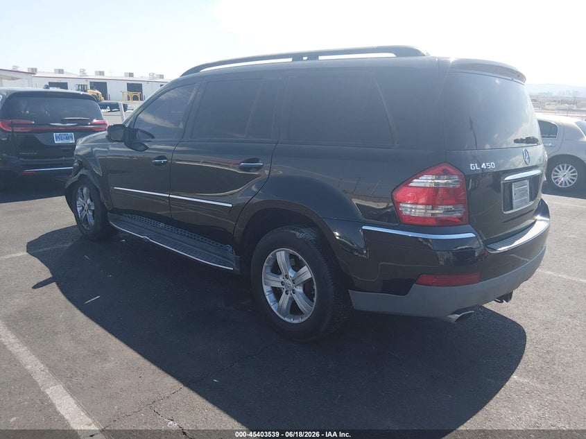 2007 Mercedes-benz Gl-klasse VIN 4JGBF71E97A280107 IAAI salvage auction — LEFT FRONT, Salvage (Nevada), sold $300 on 2026-07-18 (photo 3)