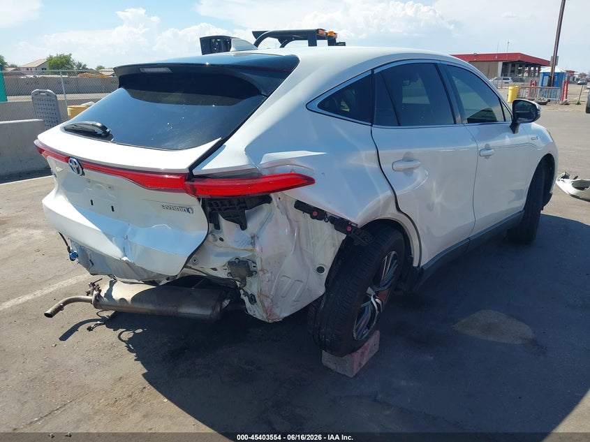 2021 Toyota Venza VIN JTEAAAAH2MJ046856 IAAI salvage auction — REAR END, Salvage (Arizona), sold $6,200 on 2026-07-21 (photo 4)