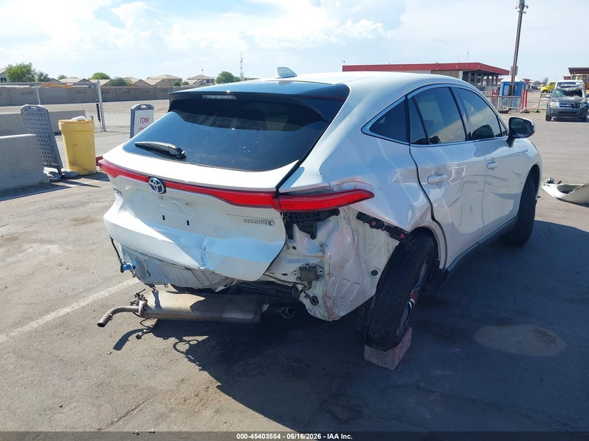 2021 Toyota Venza VIN JTEAAAAH2MJ046856 IAAI salvage auction — REAR END, Salvage (Arizona), sold $6,200 on 2026-07-21 (photo 6)