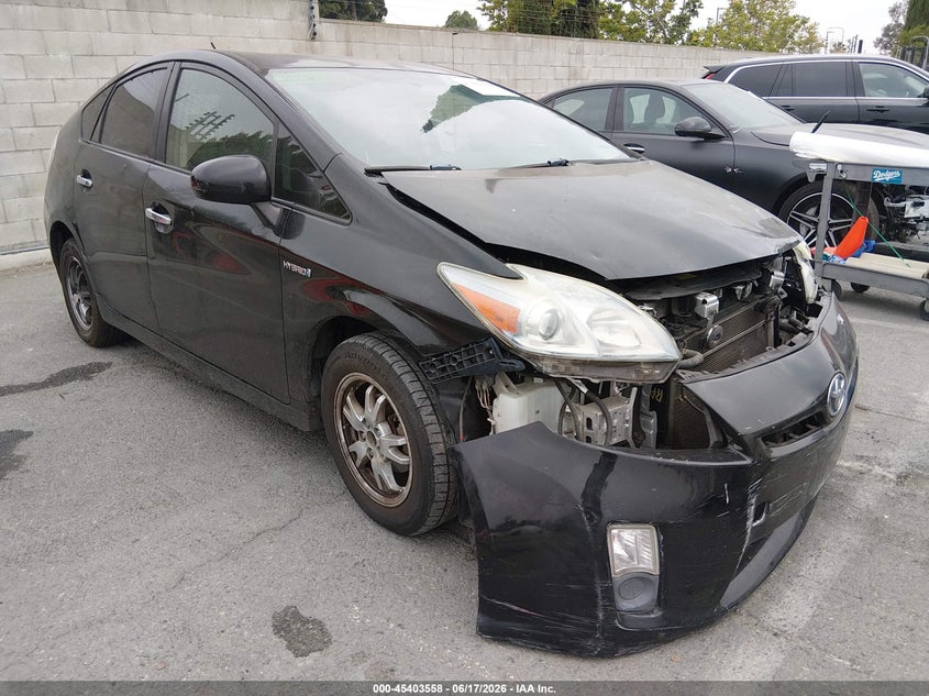 2010 Toyota Prius VIN JTDKN3DU4A0230134 IAAI salvage auction — FRONT END, Salvage (California), sold $575 on 2026-07-09 (photo 1)