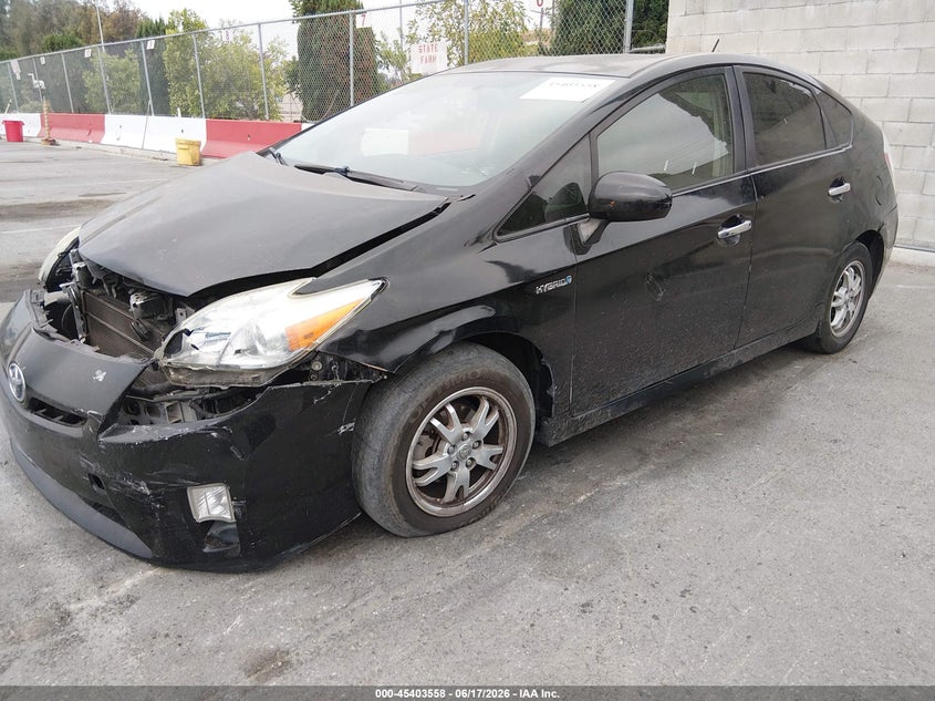 2010 Toyota Prius VIN JTDKN3DU4A0230134 IAAI salvage auction — FRONT END, Salvage (California), sold $575 on 2026-07-09 (photo 2)
