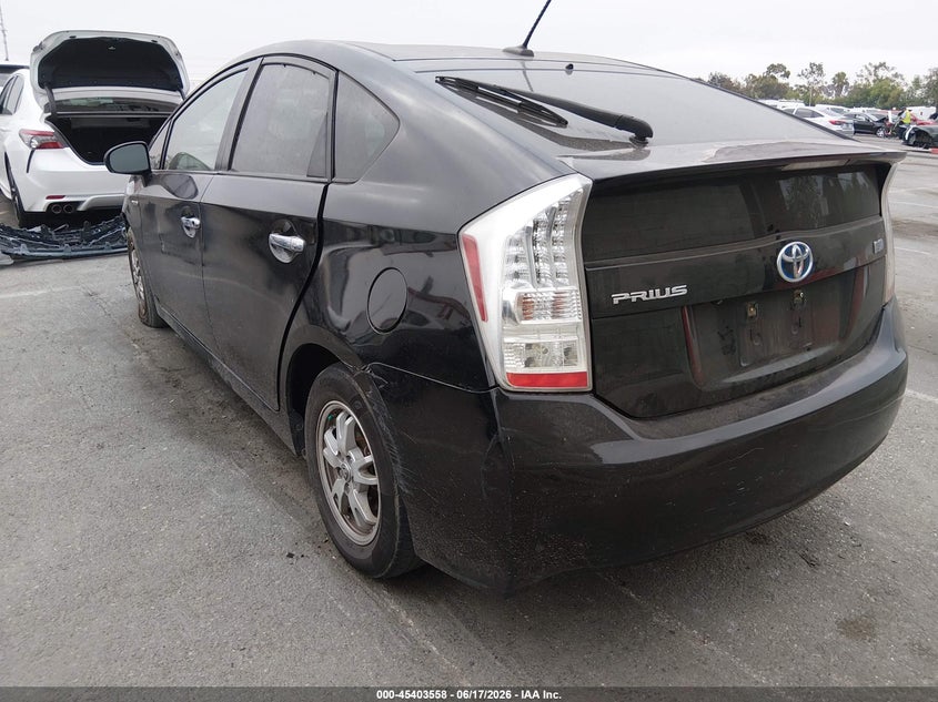 2010 Toyota Prius VIN JTDKN3DU4A0230134 IAAI salvage auction — FRONT END, Salvage (California), sold $575 on 2026-07-09 (photo 3)