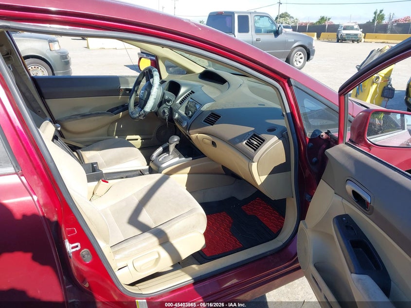 2007 Honda Civic VIN JHMFA16537S004198 IAAI salvage auction — NORMAL WEAR, Clear (Nevada), sold $375 on 2026-07-09 (photo 5)