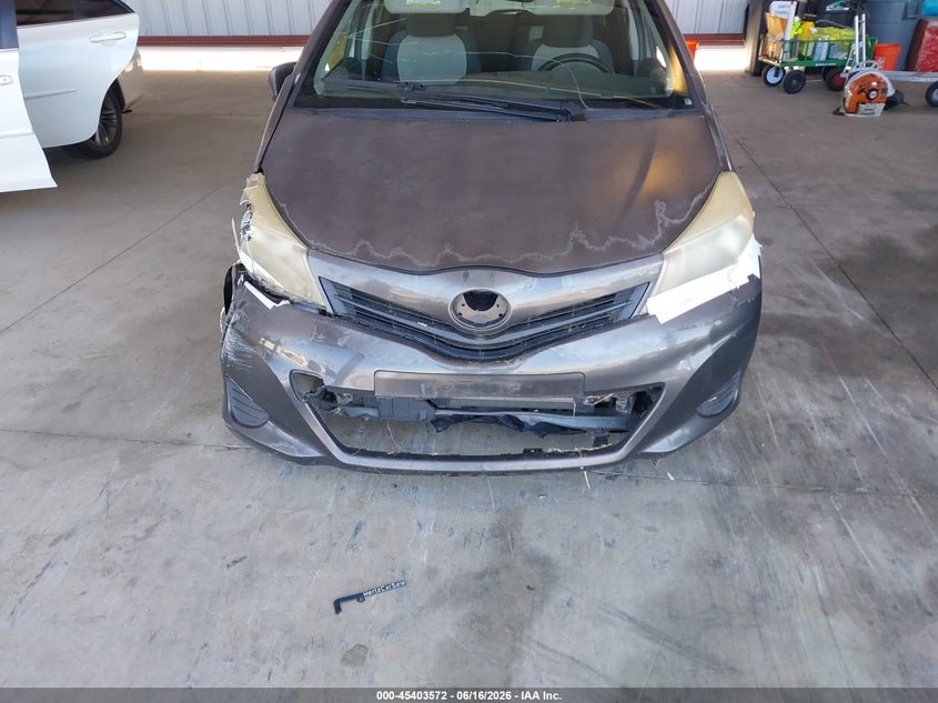 2014 Toyota Yaris VIN JTDKTUD34ED578825 IAAI salvage auction — NORMAL WEAR, Salvage (California), sold $1,100 on 2026-07-21 (photo 6)