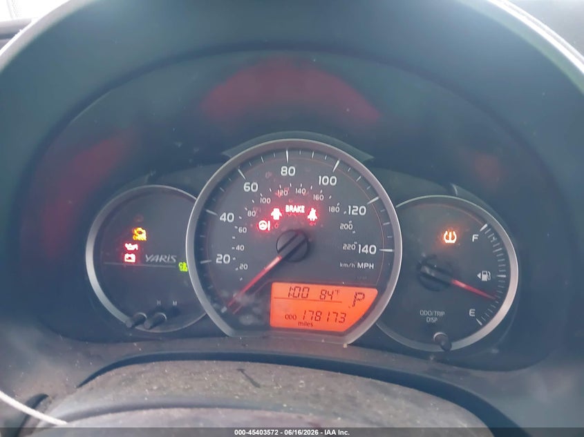2014 Toyota Yaris VIN JTDKTUD34ED578825 IAAI salvage auction — NORMAL WEAR, Salvage (California), sold $1,100 on 2026-07-21 (photo 7)