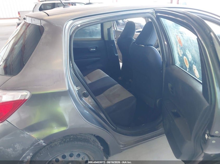 2014 Toyota Yaris VIN JTDKTUD34ED578825 IAAI salvage auction — NORMAL WEAR, Salvage (California), sold $1,100 on 2026-07-21 (photo 8)