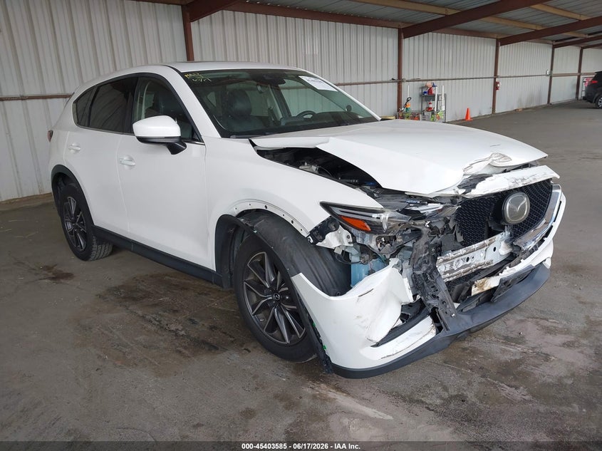 2017 Mazda Cx-5 VIN JM3KFBDL8H0127900 IAAI salvage auction — FRONT END, Salvage (California), sold $4,100 on 2026-08-01 (photo 1)