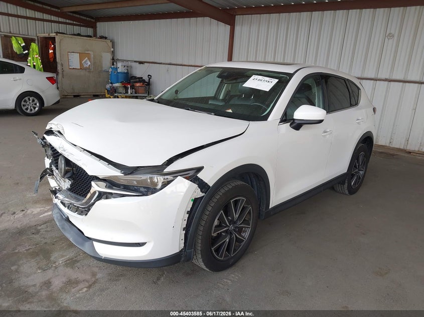 2017 Mazda Cx-5 VIN JM3KFBDL8H0127900 IAAI salvage auction — FRONT END, Salvage (California), sold $4,100 on 2026-08-01 (photo 2)