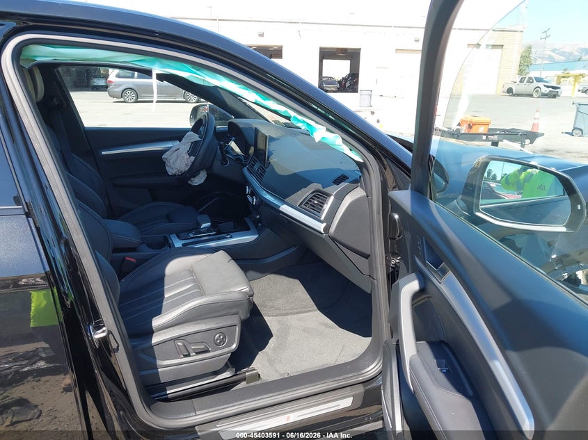 2024 Audi Q5 sportback VIN WA15AAFYXR2137755 IAAI salvage auction — FRONT END, Salvage (California), sold $6,650 on 2026-07-20 (photo 5)