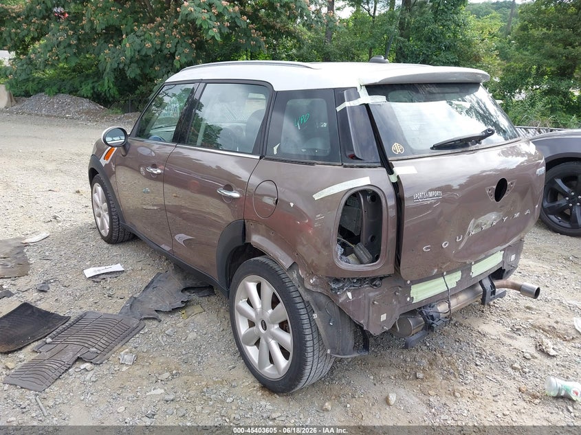 2015 Mini Countryman VIN WMWZB3C54FWR42940 IAAI salvage auction — REAR END, Salvage Title, sold $1,125 on 2026-08-04 (photo 3)