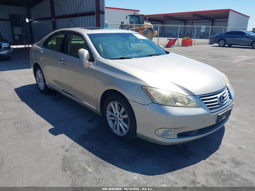 2012 Lexus ES VIN JTHBK1EG8C2509789 IAAI salvage auction — NORMAL WEAR, Duplicate Paperwork (California), sold $800 on 2026-07-14 (photo 1)