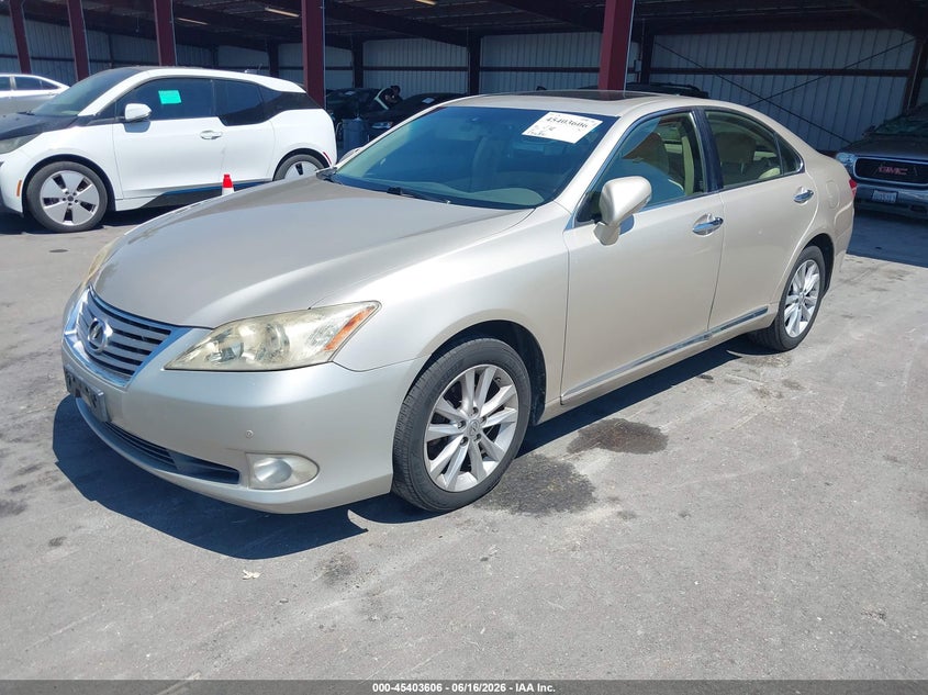2012 Lexus ES VIN JTHBK1EG8C2509789 IAAI salvage auction — NORMAL WEAR, Duplicate Paperwork (California), sold $800 on 2026-07-14 (photo 2)