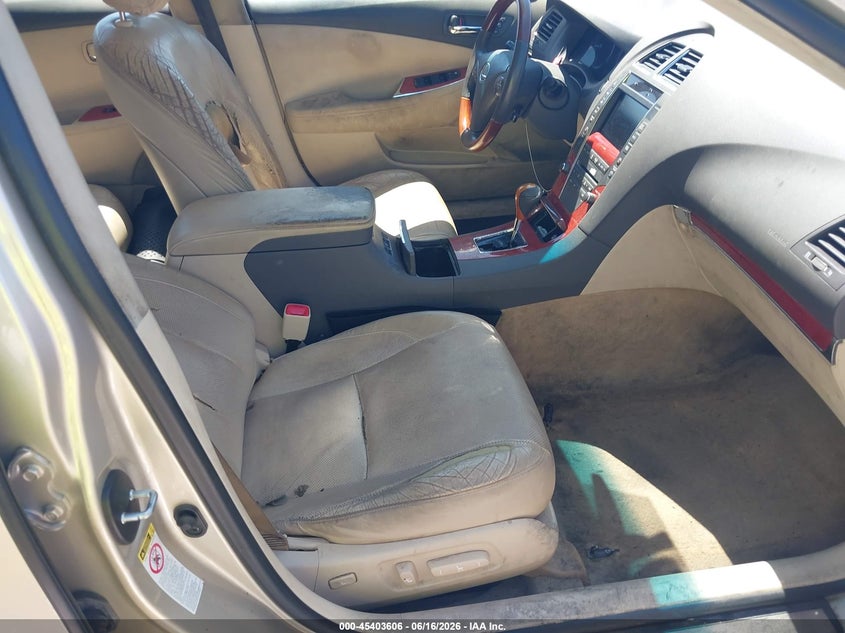 2012 Lexus ES VIN JTHBK1EG8C2509789 IAAI salvage auction — NORMAL WEAR, Duplicate Paperwork (California), sold $800 on 2026-07-14 (photo 5)