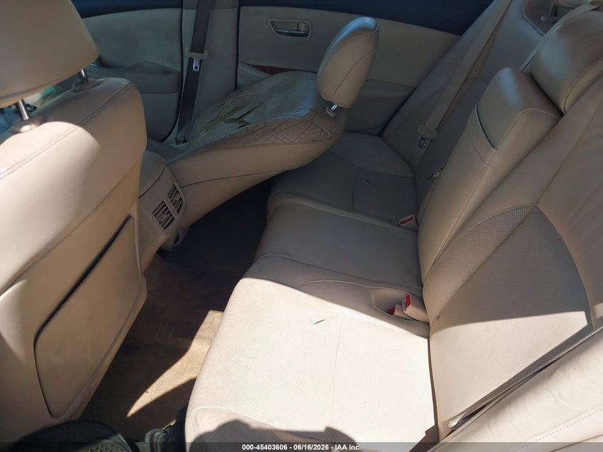 2012 Lexus ES VIN JTHBK1EG8C2509789 IAAI salvage auction — NORMAL WEAR, Duplicate Paperwork (California), sold $800 on 2026-07-14 (photo 8)