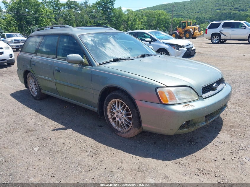 2003 Subaru LEGACY VIN 4S3BH635036306256 IAAI salvage auction — NORMAL WEAR, Clear (New Jersey), sold $425 on 2026-07-09 (photo 1)