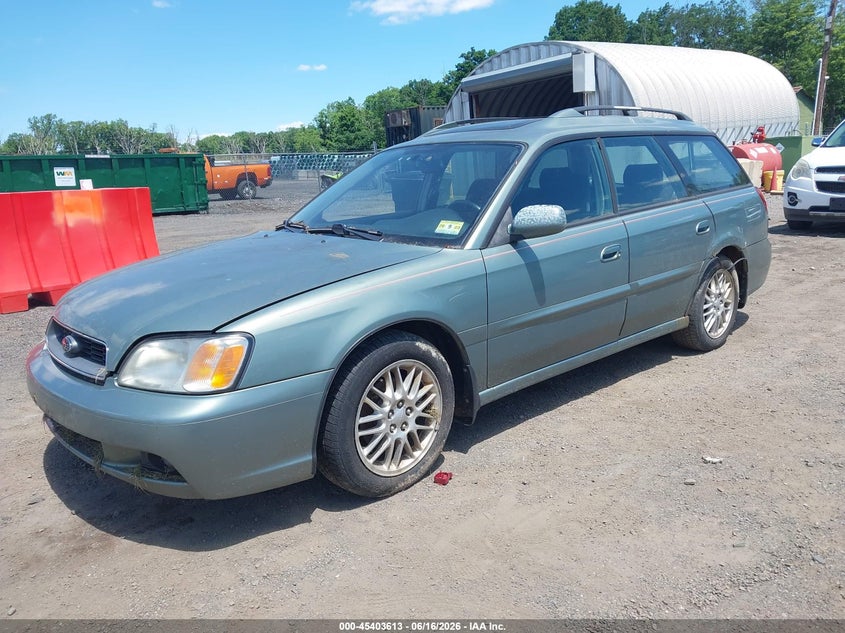 2003 Subaru LEGACY VIN 4S3BH635036306256 IAAI salvage auction — NORMAL WEAR, Clear (New Jersey), sold $425 on 2026-07-09 (photo 2)