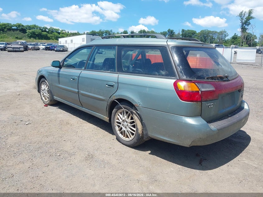 2003 Subaru LEGACY VIN 4S3BH635036306256 IAAI salvage auction — NORMAL WEAR, Clear (New Jersey), sold $425 on 2026-07-09 (photo 3)
