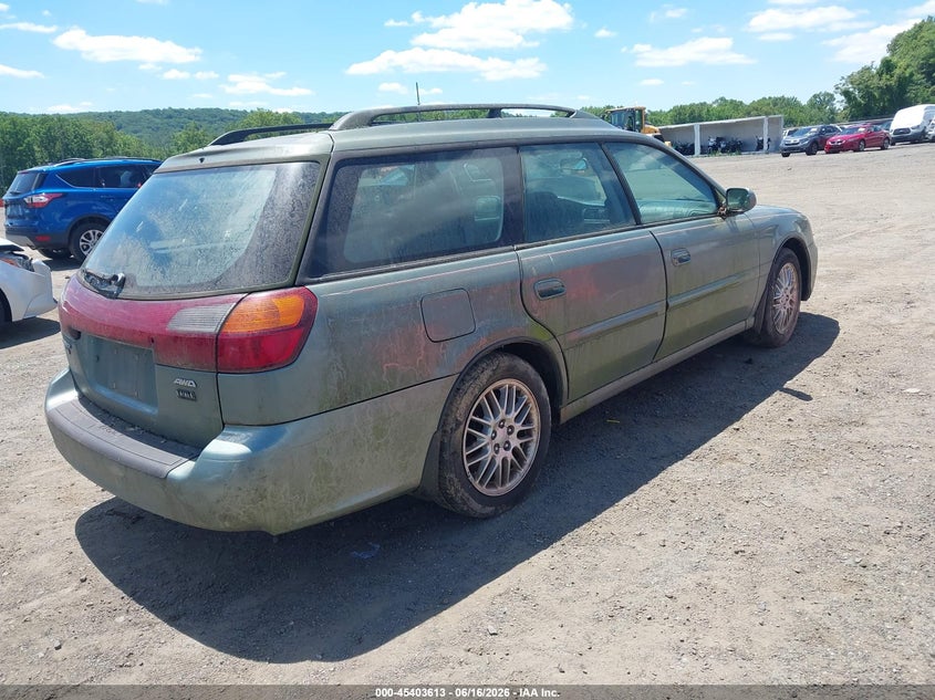 2003 Subaru LEGACY VIN 4S3BH635036306256 IAAI salvage auction — NORMAL WEAR, Clear (New Jersey), sold $425 on 2026-07-09 (photo 4)