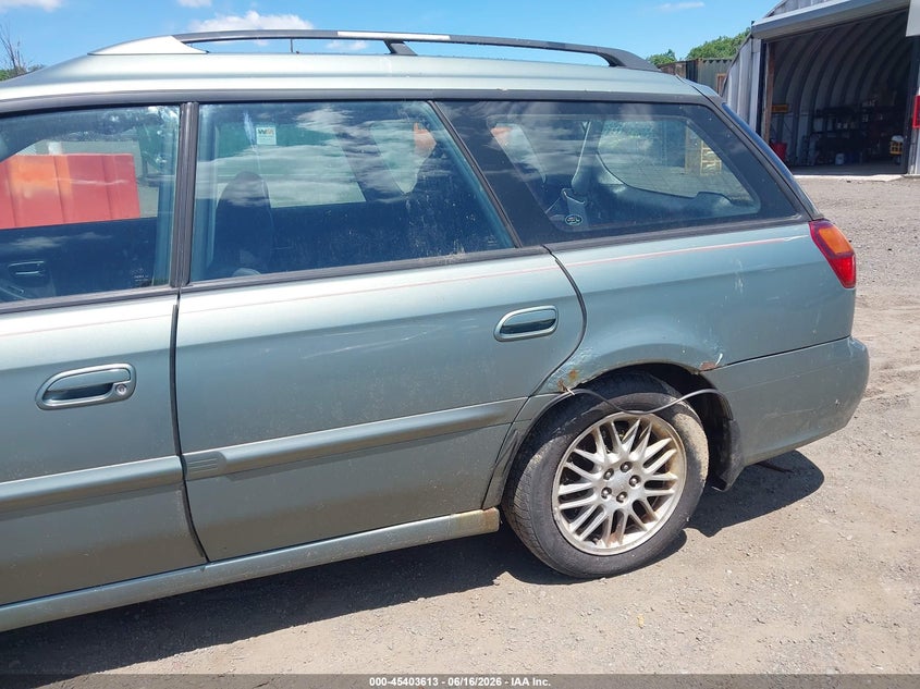 2003 Subaru LEGACY VIN 4S3BH635036306256 IAAI salvage auction — NORMAL WEAR, Clear (New Jersey), sold $425 on 2026-07-09 (photo 6)