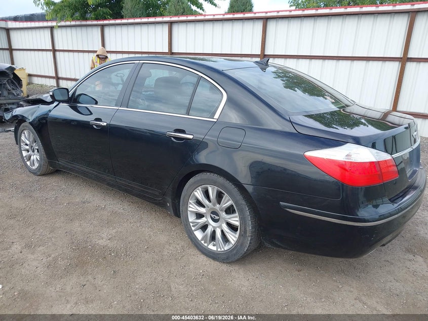 2011 Hyundai Genesis VIN KMHGC4DE7BU143246 IAAI salvage auction — FRONT END, Bill Of Sale (Washington), sold $550 on 2026-07-14 (photo 3)
