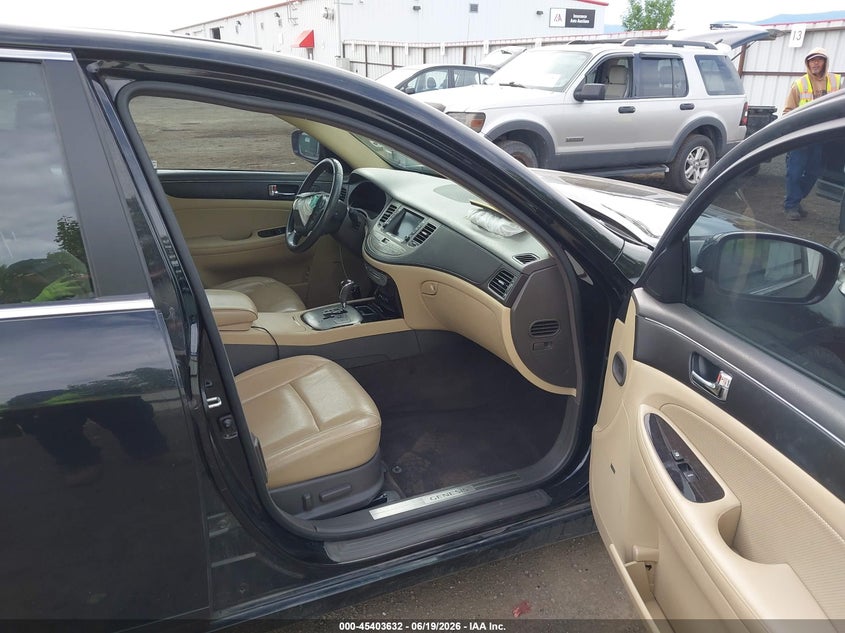 2011 Hyundai Genesis VIN KMHGC4DE7BU143246 IAAI salvage auction — FRONT END, Bill Of Sale (Washington), sold $550 on 2026-07-14 (photo 5)