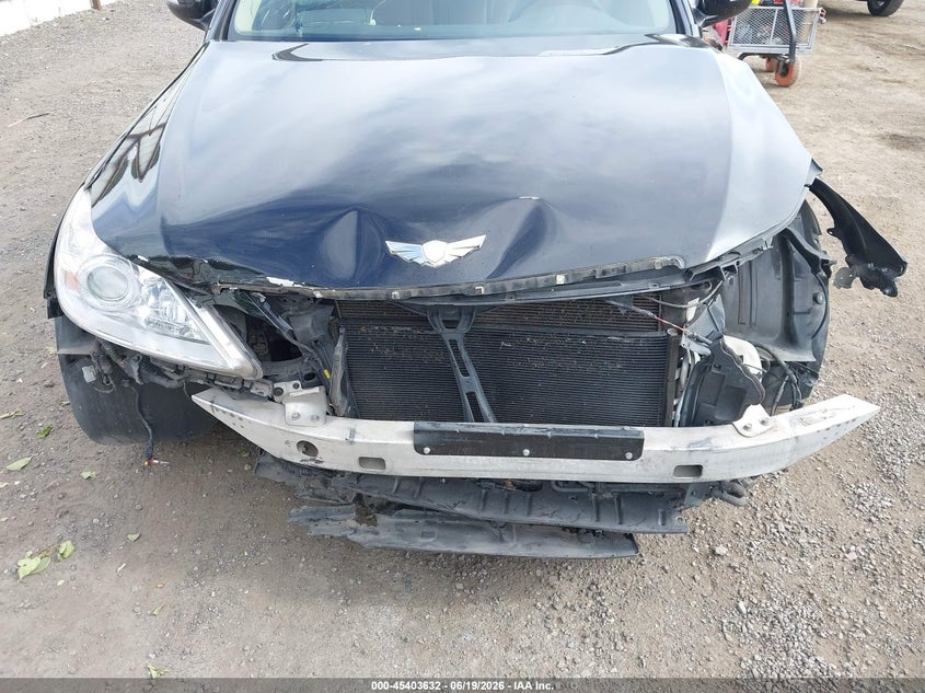 2011 Hyundai Genesis VIN KMHGC4DE7BU143246 IAAI salvage auction — FRONT END, Bill Of Sale (Washington), sold $550 on 2026-07-14 (photo 6)