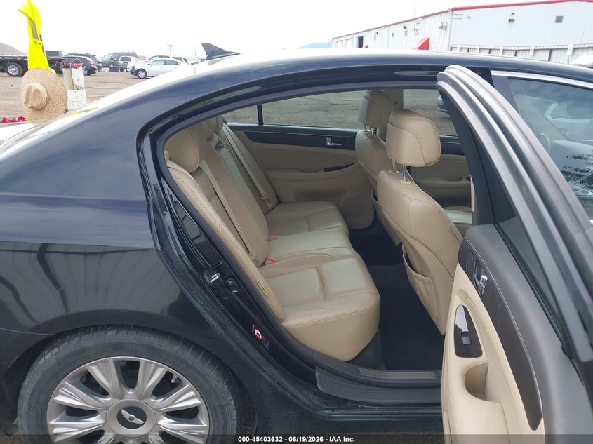 2011 Hyundai Genesis VIN KMHGC4DE7BU143246 IAAI salvage auction — FRONT END, Bill Of Sale (Washington), sold $550 on 2026-07-14 (photo 8)