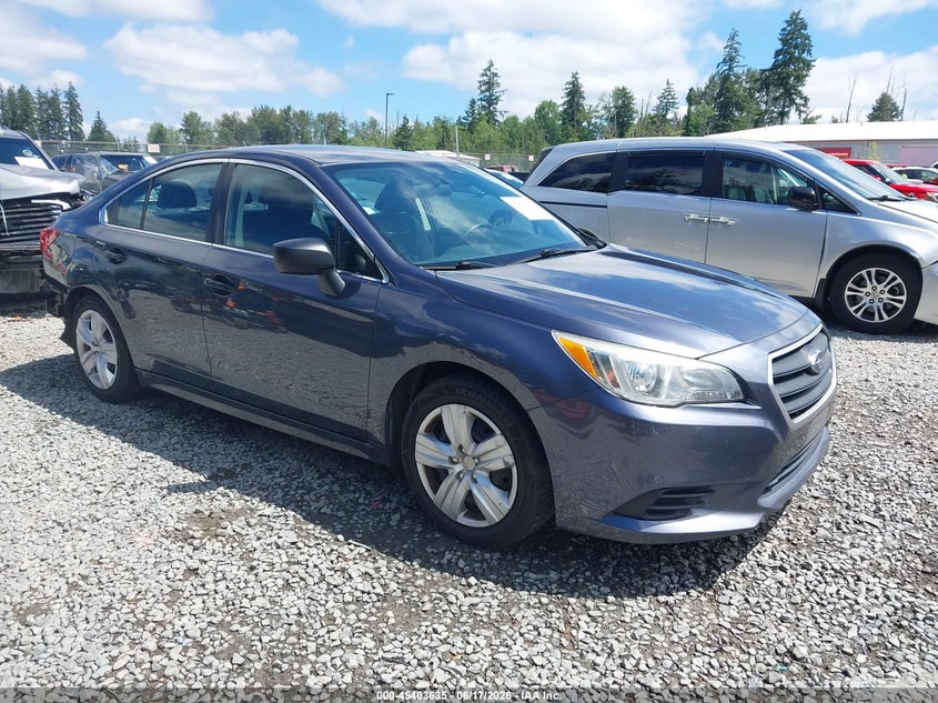 2016 Subaru LEGACY VIN 4S3BNAA6XG3040632 IAAI salvage auction — REAR END, Salvage Title, sold $1,600 on 2026-07-22 (photo 1)