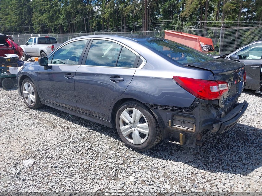 2016 Subaru LEGACY VIN 4S3BNAA6XG3040632 IAAI salvage auction — REAR END, Salvage Title, sold $1,600 on 2026-07-22 (photo 3)