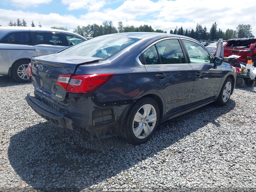 2016 Subaru LEGACY VIN 4S3BNAA6XG3040632 IAAI salvage auction — REAR END, Salvage Title, sold $1,600 on 2026-07-22 (photo 4)