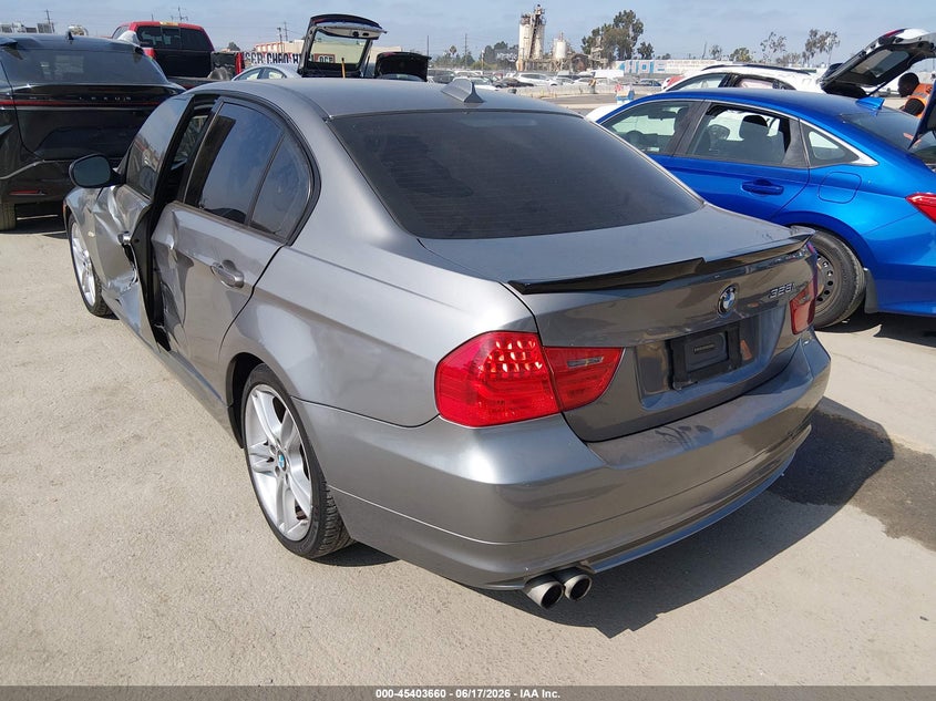 2009 BMW 3 series VIN WBAPH73529A173286 IAAI salvage auction — LEFT SIDE, Salvage (California), sold $450 on 2026-07-15 (photo 3)