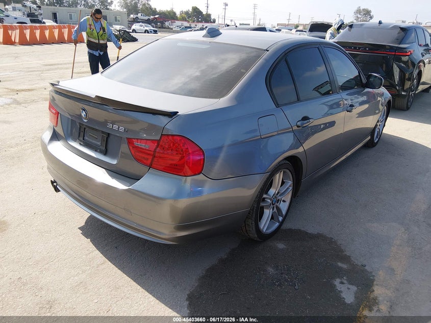 2009 BMW 3 series VIN WBAPH73529A173286 IAAI salvage auction — LEFT SIDE, Salvage (California), sold $450 on 2026-07-15 (photo 4)