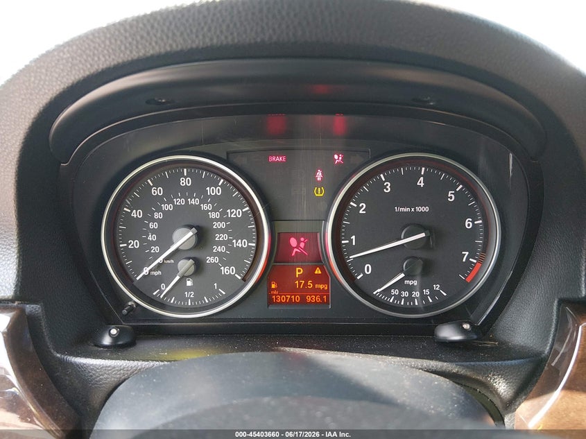 2009 BMW 3 series VIN WBAPH73529A173286 IAAI salvage auction — LEFT SIDE, Salvage (California), sold $450 on 2026-07-15 (photo 7)