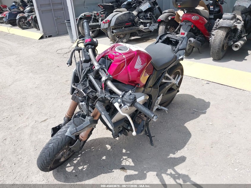 2019 Honda VIN MLHRH0257K5000122 IAAI salvage auction — FRONT & REAR, Salvage Title, sold $1,400 on 2026-08-01 (photo 2)