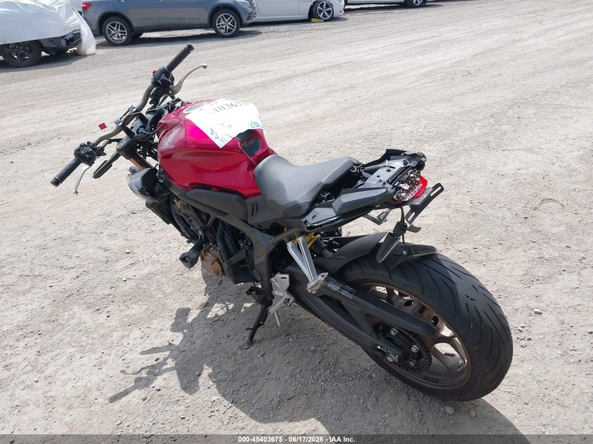 2019 Honda VIN MLHRH0257K5000122 IAAI salvage auction — FRONT & REAR, Salvage Title, sold $1,400 on 2026-08-01 (photo 3)